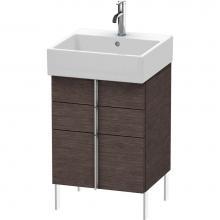 Duravit VA658407272 - Duravit Vero Air Floor Standing Vanity Unit  Brushed Dark Oak