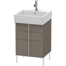 Duravit VA658409090 - Duravit Vero Air Floor Standing Vanity Unit  Flannel Gray Satin Matte