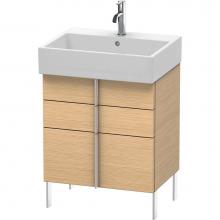 Duravit VA658501212 - Duravit Vero Air Floor Standing Vanity Unit  Brushed Oak