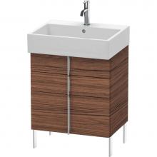 Duravit VA658502121 - Duravit Vero Air Floor Standing Vanity Unit  Dark Walnut