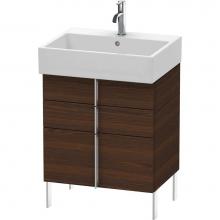 Duravit VA658506969 - Duravit Vero Air Floor Standing Vanity Unit  Brushed Walnut