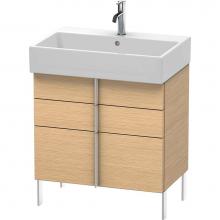 Duravit VA658601212 - Duravit Vero Air Floor Standing Vanity Unit  Brushed Oak