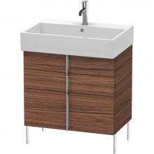 Duravit VA658602121 - Duravit Vero Air Floor Standing Vanity Unit  Dark Walnut