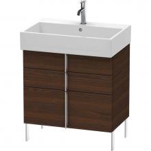 Duravit VA658606969 - Duravit Vero Air Floor Standing Vanity Unit  Brushed Walnut