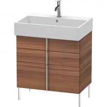 Duravit VA658607979 - Duravit Vero Air Floor Standing Vanity Unit  Natural Walnut