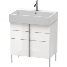 Duravit VA658608585 - Duravit Vero Air Floor Standing Vanity Unit  White High Gloss