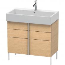 Duravit VA658701212 - Duravit Vero Air Floor Standing Vanity Unit  Brushed Oak