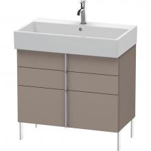 Duravit VA658704343 - Duravit Vero Air Floor Standing Vanity Unit  Basalt Matte