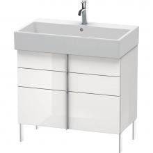 Duravit VA658708585 - Duravit Vero Air Floor Standing Vanity Unit  White High Gloss