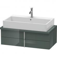 Duravit VE560803838 - Duravit Vero Two Drawer Vanity Unit For Console Dolomite Gray