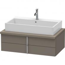 Duravit VE561809090 - Duravit Vero Vanity Unit for Console  Flannel Gray Satin Matte