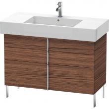 Duravit VE641402121 - Duravit Vero Floor Standing Vanity Unit  Dark Walnut