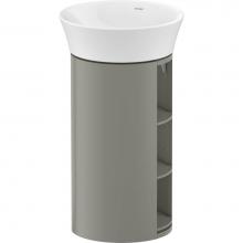 Duravit WT423909292 - White Tulip Floorstanding Vanity Unit Stone Gray