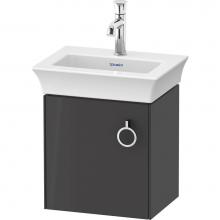 Duravit WT4250LH1H1 - White Tulip Wall-Mounted Vanity Unit Graphite