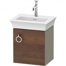 Duravit WT4250R77H2 - White Tulip Wall-Mounted Vanity Unit American Walnut