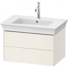 Duravit WT43410H4H4 - White Tulip Wall-Mounted Vanity Unit Nordic White High Gloss