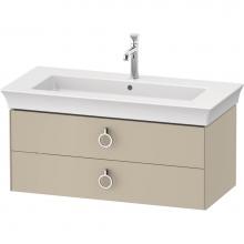 Duravit WT43520H3H3 - White Tulip Wall-Mounted Vanity Unit Taupe High Gloss