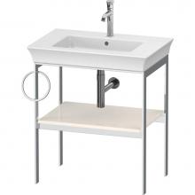 Duravit WT4543LH4H4 - White Tulip Floorstanding Metal Console Nordic White High Gloss