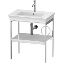 Duravit WT4543R8585 - White Tulip Floorstanding Metal Console White High Gloss