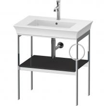 Duravit WT4543RH1H1 - White Tulip Floorstanding Metal Console Graphite High Gloss