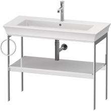 Duravit WT4544L8585 - White Tulip Floorstanding Metal Console White High Gloss