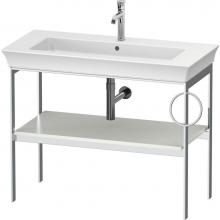 Duravit WT4544R3636 - White Tulip Floorstanding Metal Console White Satin Matte