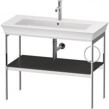 Duravit WT4544R5858 - White Tulip Floorstanding Metal Console Graphite Satin Matte