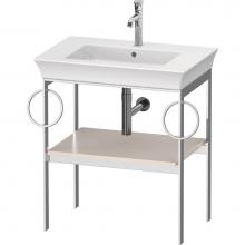 Duravit WT4546B3939 - White Tulip Floorstanding Metal Console