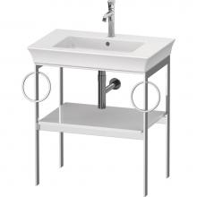 Duravit WT4546B8585 - White Tulip Floorstanding Metal Console