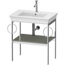 Duravit WT4546B9292 - White Tulip Floorstanding Metal Console