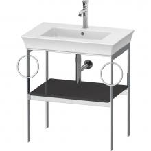 Duravit WT4546BH1H1 - White Tulip Floorstanding Metal Console