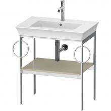 Duravit WT4546BH3H3 - White Tulip Floorstanding Metal Console