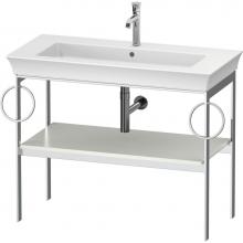 Duravit WT4547B3636 - White Tulip Floorstanding Metal Console