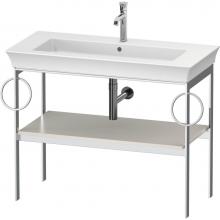 Duravit WT4547B3939 - White Tulip Floorstanding Metal Console