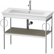 Duravit WT4547BH2H2 - White Tulip Floorstanding Metal Console