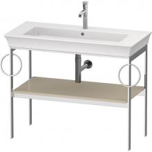 Duravit WT4547BH3H3 - White Tulip Floorstanding Metal Console