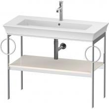 Duravit WT4547BH4H4 - White Tulip Floorstanding Metal Console