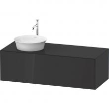 Duravit WT4977LH1H1 - White Tulip Wall-Mounted Vanity Unit Graphite