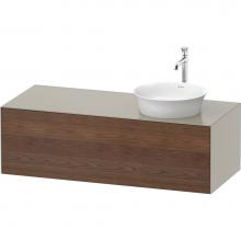 Duravit WT4977R7760 - White Tulip Wall-Mounted Vanity Unit American Walnut