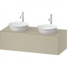 Duravit WT4978BH3H3 - White Tulip Wall-Mounted Vanity Unit Taupe