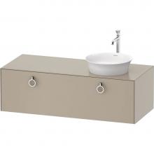 Duravit WT4982R6060 - White Tulip Wall-Mounted Vanity Unit Taupe