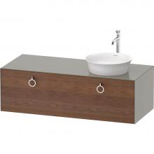 Duravit WT4982R7792 - White Tulip Wall-Mounted Vanity Unit American Walnut