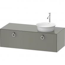 Duravit WT4982R9292 - White Tulip Wall-Mounted Vanity Unit Stone Gray