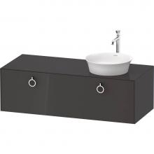 Duravit WT4982RH1H1 - White Tulip Wall-Mounted Vanity Unit Graphite