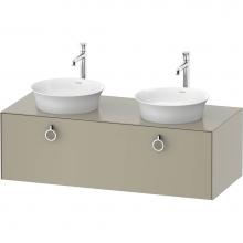 Duravit WT4983B6060 - White Tulip Wall-Mounted Vanity Unit Taupe