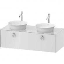 Duravit WT4983B8585 - White Tulip Wall-Mounted Vanity Unit White