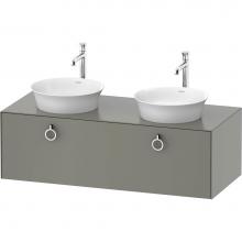 Duravit WT4983B9292 - White Tulip Wall-Mounted Vanity Unit Stone Gray