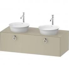 Duravit WT4983BH3H3 - White Tulip Wall-Mounted Vanity Unit Taupe