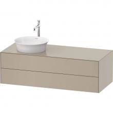 Duravit WT4987L6060 - White Tulip Wall-Mounted Vanity Unit Taupe