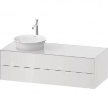 Duravit WT4987L8585 - White Tulip Wall-Mounted Vanity Unit White